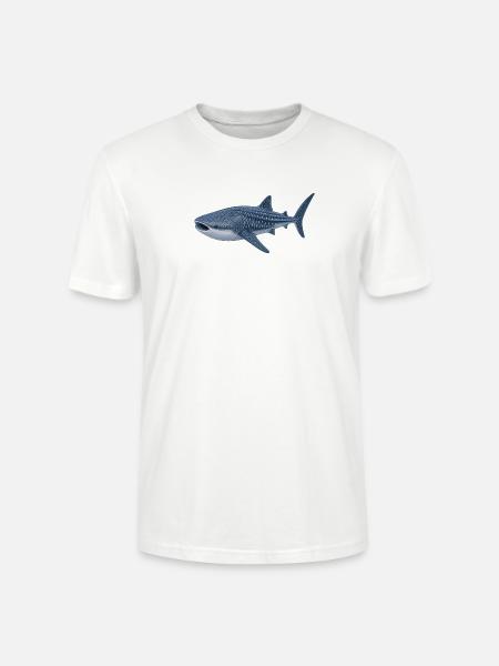 Walhai - Stanley/Stella Unisex Bio-T-Shirt CRAFTER - Weiß