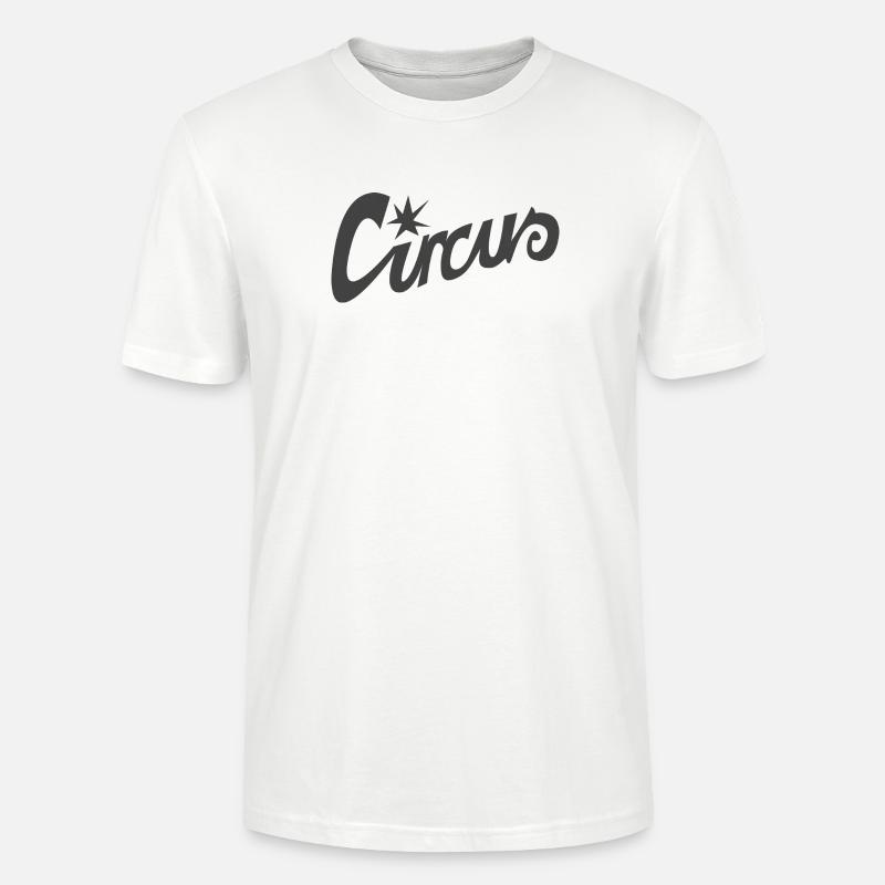 Lettering "Circus" - Stanley/Stella CRAFTER Unisex Organic T-Shirt - white