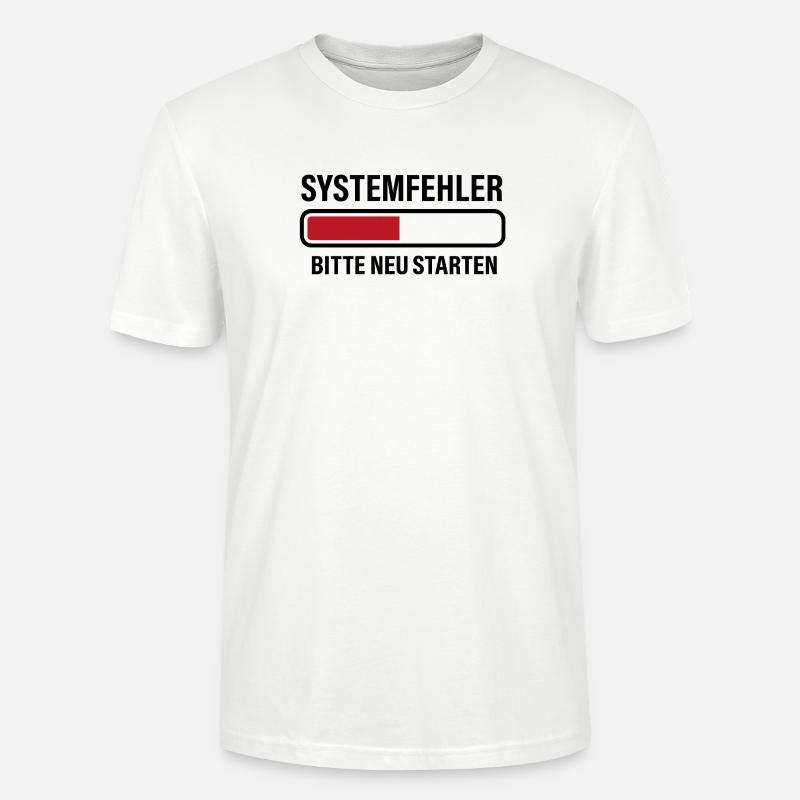 Systemfehler - Stanley/Stella Unisex Bio-T-Shirt CRAFTER - Weiß