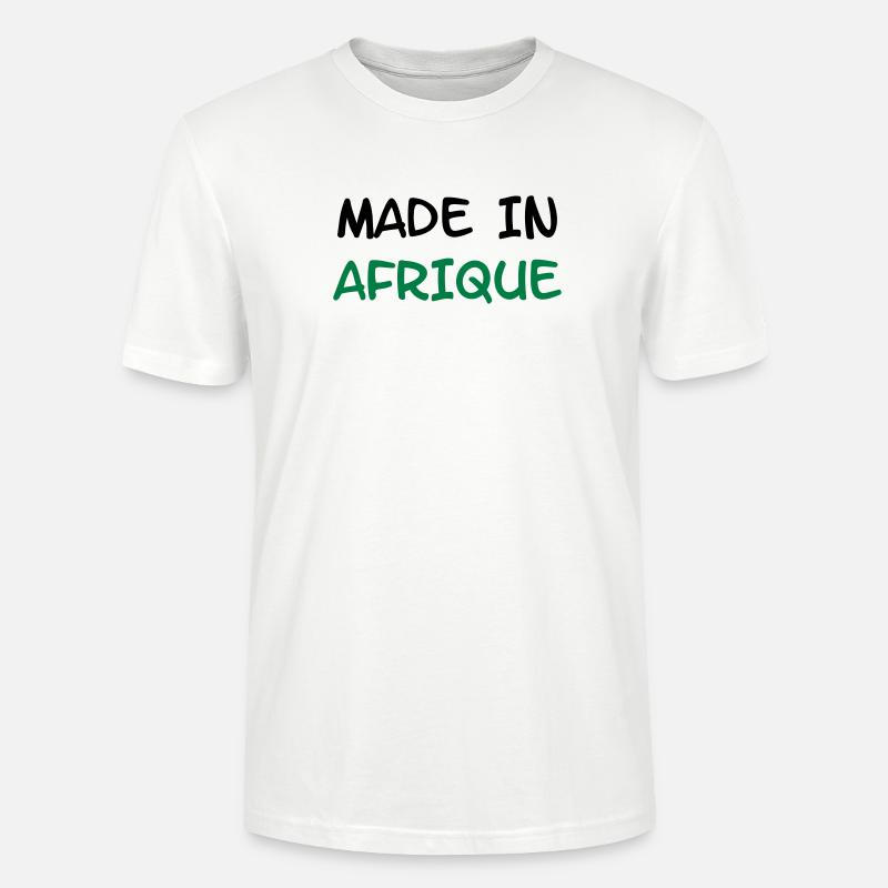 Made in AFRIKA! - Stanley/Stella Unisex Bio-T-Shirt CRAFTER - Weiß