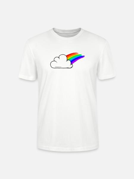 Pride Rainbow Colours / RGB - Stanley/Stella Unisex Bio-T-Shirt CRAFTER - Weiß