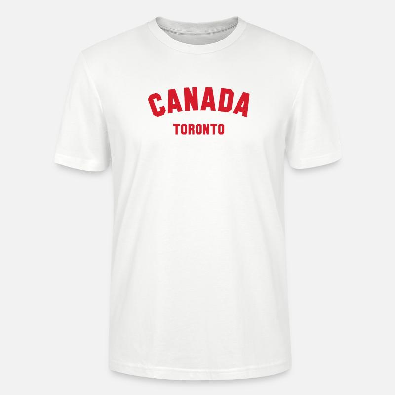 TORONTO, Canada Kanada - Stanley/Stella Unisex Bio-T-Shirt CRAFTER - Weiß