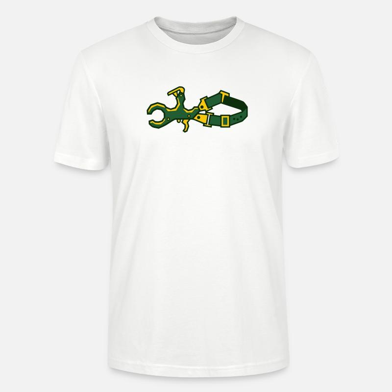 Release Archery Compound Bow Shooter - Stanley/Stella CRAFTER Unisex Organic T-Shirt - white