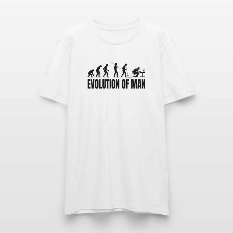 Programmierer Computerfreak Evolution Stanley/Stella Unisex Bio-T-Shirt CRAFTER