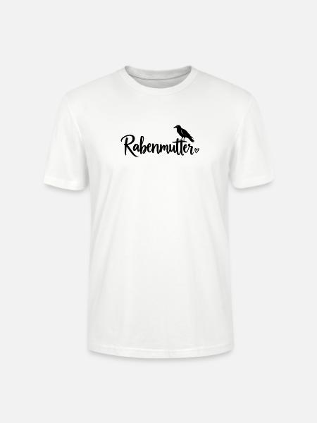 Rabenmutter - Mama - Mutter - Mami - Stanley/Stella Unisex Bio-T-Shirt CRAFTER - Weiß