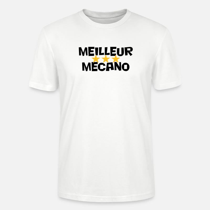 Beste Mecano - Stanley/Stella Unisex Bio-T-Shirt CRAFTER - Weiß