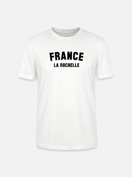 LA ROCHELLE France Frankreich - Stanley/Stella CRAFTER Unisex Organic T-Shirt - white