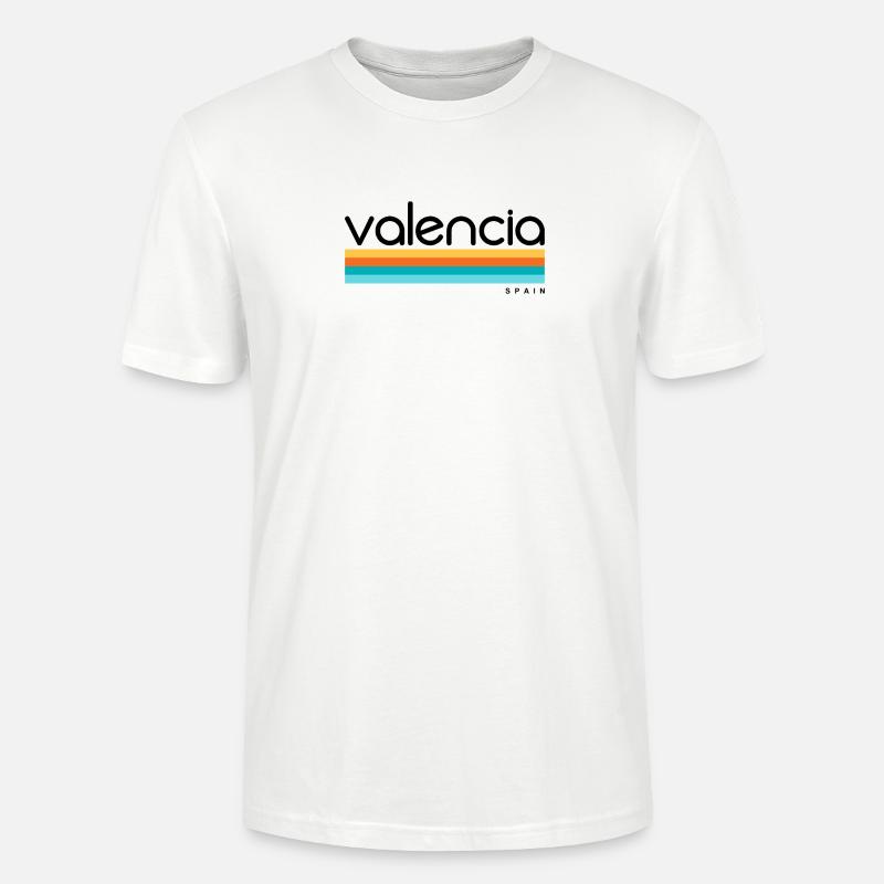 Valencia - Spain - Spanien - Espana - Stanley/Stella Unisex Bio-T-Shirt CRAFTER - Weiß
