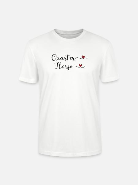 Quarter Horse - Stanley/Stella Unisex Bio-T-Shirt CRAFTER - Weiß