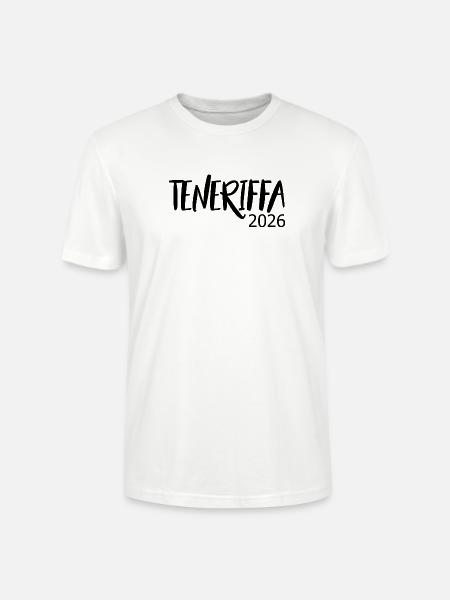 Teneriffa_2026 - Stanley/Stella Unisex Bio-T-Shirt CRAFTER - Weiß