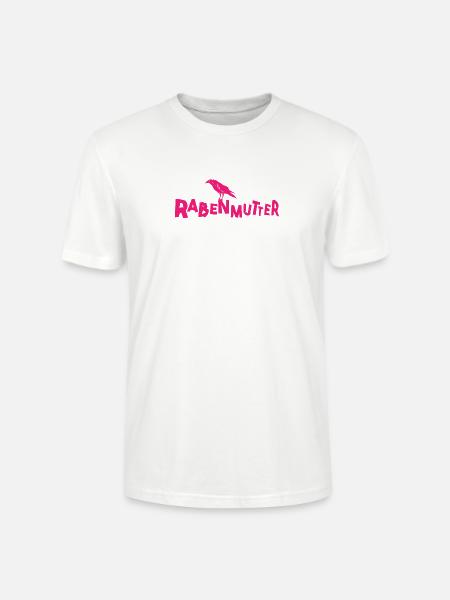 Rabenmutter - Mutter - Mama - Mami - Rabe - Stanley/Stella Unisex Bio-T-Shirt CRAFTER - Weiß