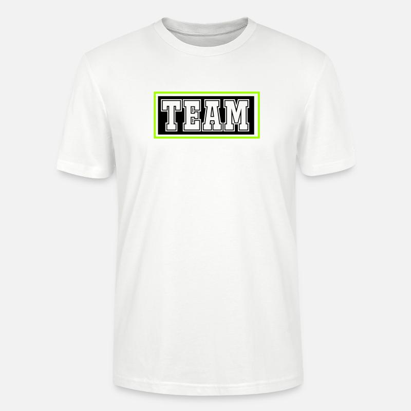 team- - Stanley/Stella Unisex Bio-T-Shirt CRAFTER - Weiß