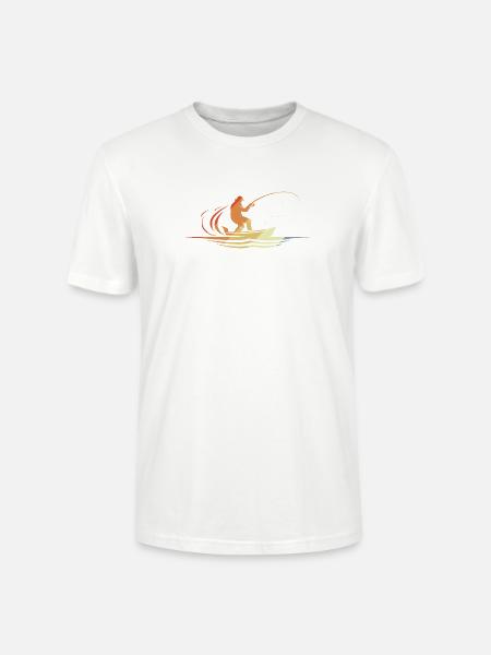 Fischer Retro Look - Stanley/Stella Unisex Bio-T-Shirt CRAFTER - Weiß