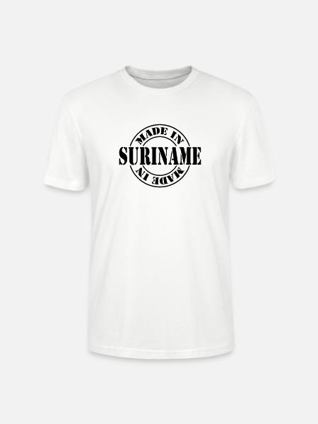 made in suriname m1k2 - Stanley/Stella CRAFTER Unisex Organic T-Shirt - white