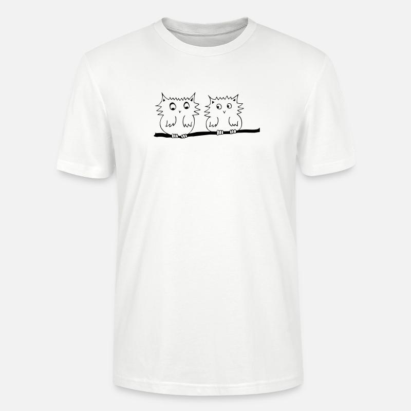 Käutzchen - Das Original by heavenlygoods - Stanley/Stella Unisex Bio-T-Shirt CRAFTER - Weiß