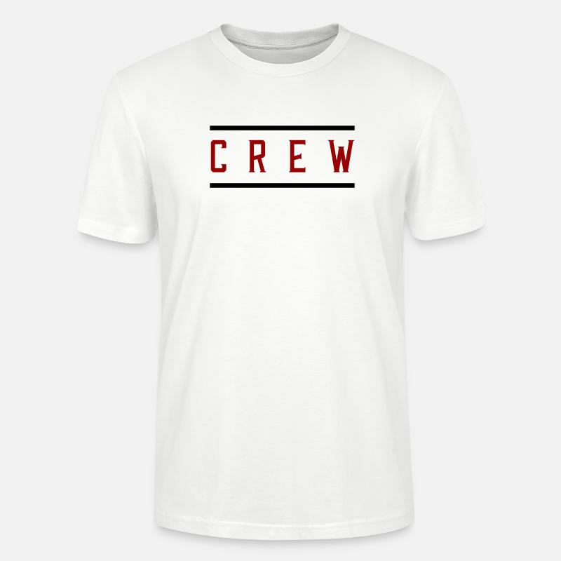 équipage - T-shirt bio CRAFTER Stanley Stella Unisexe - blanc