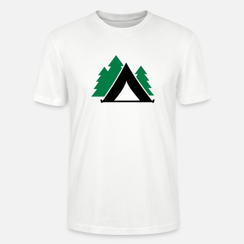 Zelt - Stanley/Stella Unisex Bio-T-Shirt CRAFTER - Weiß