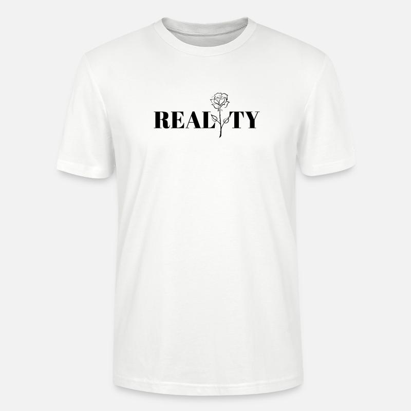 Cool design, reality. - Stanley/Stella CRAFTER Unisex Organic T-Shirt - white