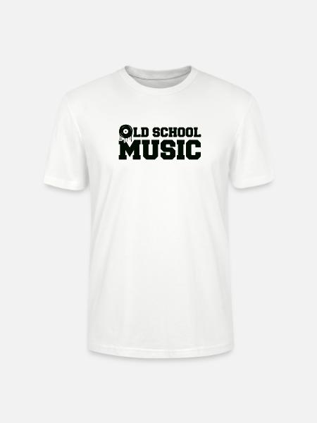 Old School Music Graffiti - Stanley/Stella Unisex Bio-T-Shirt CRAFTER - Weiß