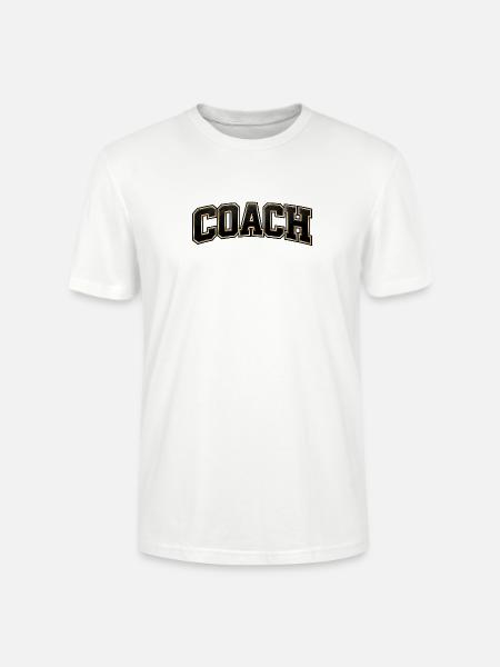 Coach - Trainer - Training - Sport - Stanley/Stella Unisex Bio-T-Shirt CRAFTER - Weiß
