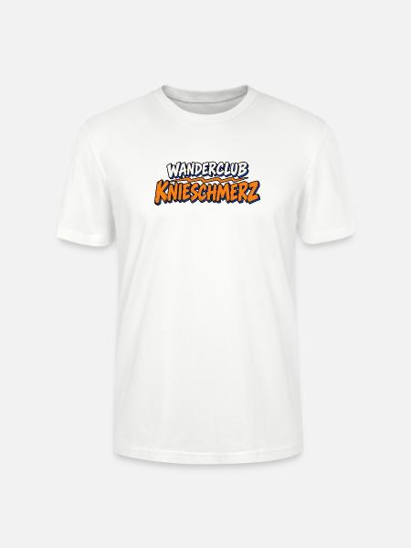 Wanderclub KnieSchmerz Wanderer Wandern - Stanley/Stella Unisex Bio-T-Shirt CRAFTER - Weiß