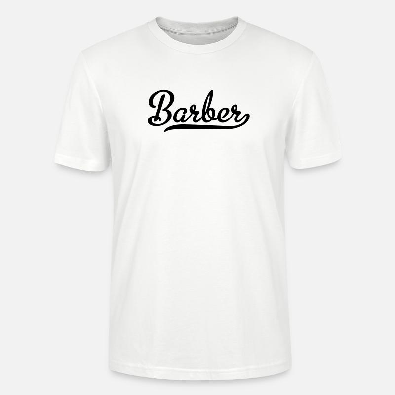 Coiffeur - T-shirt bio CRAFTER Stanley Stella Unisexe - blanc