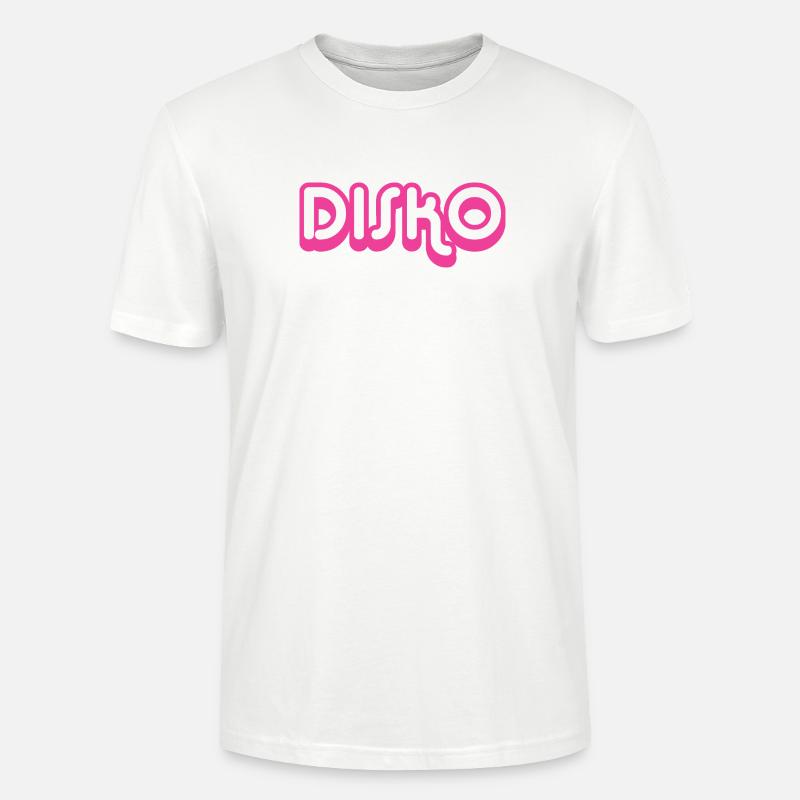 DISKO Nicki - Stanley/Stella Unisex Bio-T-Shirt CRAFTER - Weiß