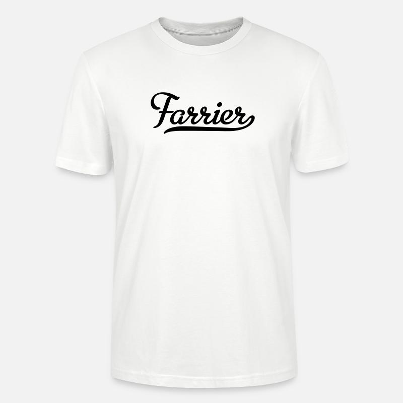 farrier - T-shirt bio CRAFTER Stanley Stella Unisexe - blanc