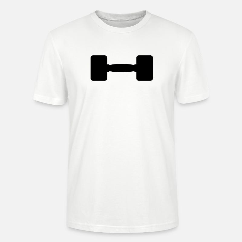 Hantel - Stanley/Stella Unisex Bio-T-Shirt CRAFTER - Weiß