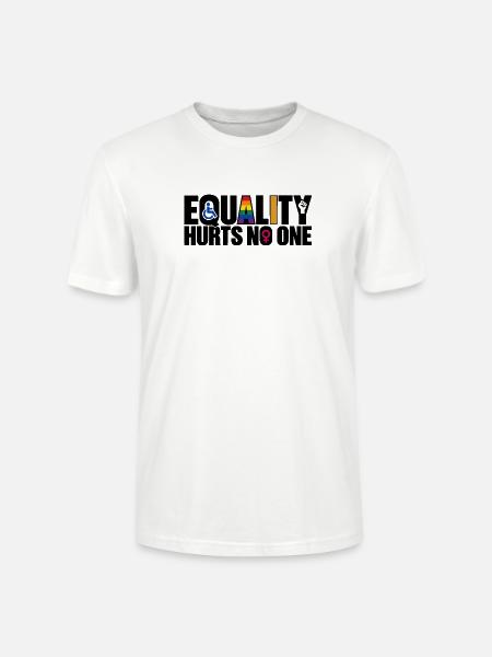 Equality Hurts No One – Gleichberechtigung - Stanley/Stella Unisex Bio-T-Shirt CRAFTER - Weiß