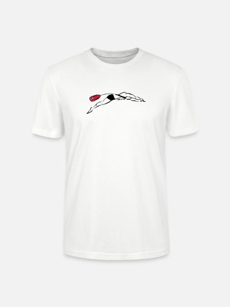 lifeguard plunge - Stanley/Stella CRAFTER Unisex Organic T-Shirt - white