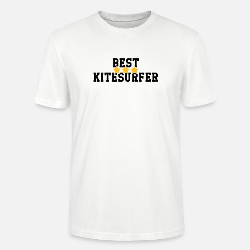 Kiteboarding / Kitesurfing / Kitesurf / - T-shirt bio CRAFTER Stanley Stella Unisexe - blanc