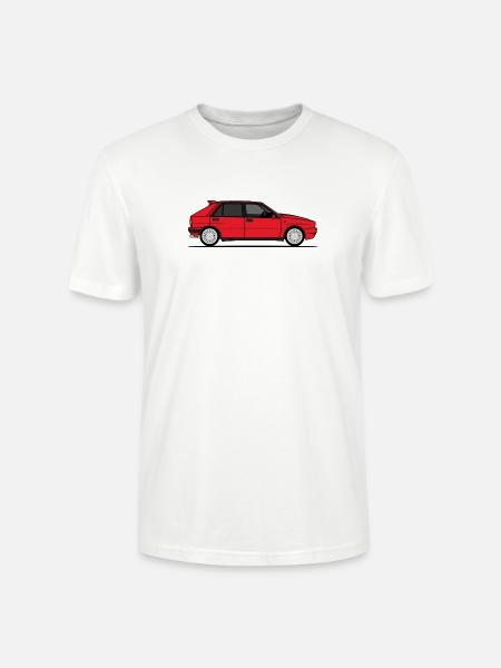 Delta Red - T-shirt bio CRAFTER Stanley Stella Unisexe - blanc