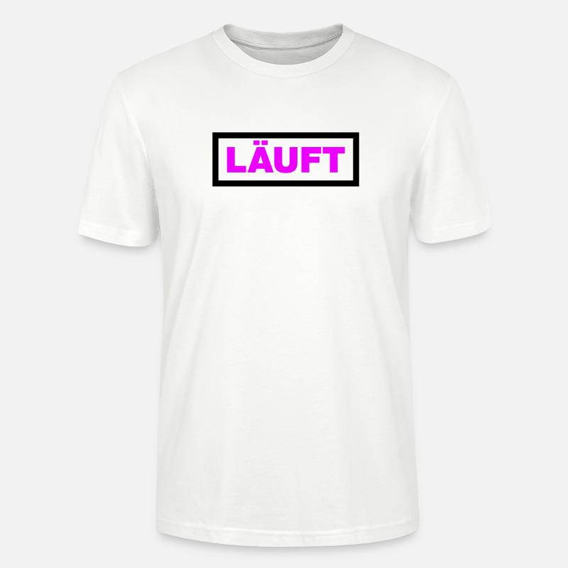 Läuft - Stanley/Stella Unisex Bio-T-Shirt CRAFTER - Weiß