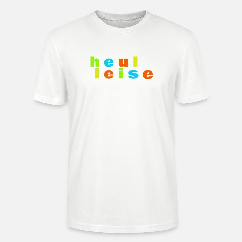 hurler doucement - T-shirt bio CRAFTER Stanley Stella Unisexe - blanc