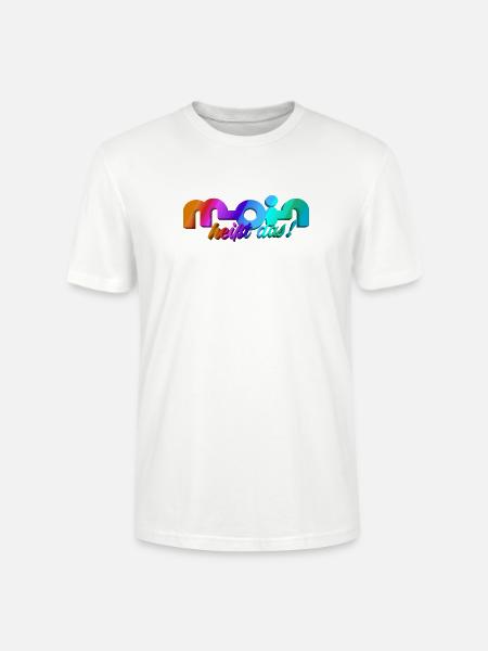 Moin heisst das! - Stanley/Stella Unisex Bio-T-Shirt CRAFTER - Weiß