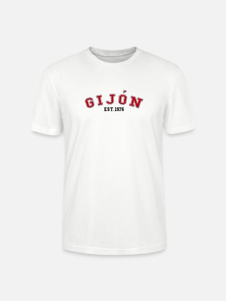 Gijón gegründet 1976 - Stanley/Stella Unisex Bio-T-Shirt CRAFTER - Weiß