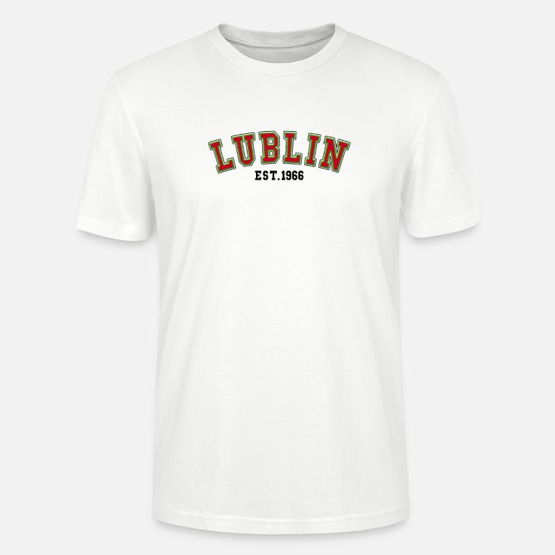 Lublin gegründet 1966 - Stanley/Stella Unisex Bio-T-Shirt CRAFTER - Weiß