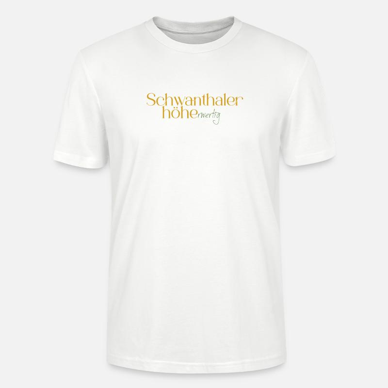 Schwanthalerhöhe Neon Gradient - Stanley/Stella Unisex Bio-T-Shirt CRAFTER - Weiß