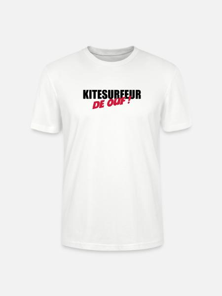 Kiteboarding / Kitesurfing / Kitesurf / - T-shirt bio CRAFTER Stanley Stella Unisexe - blanc