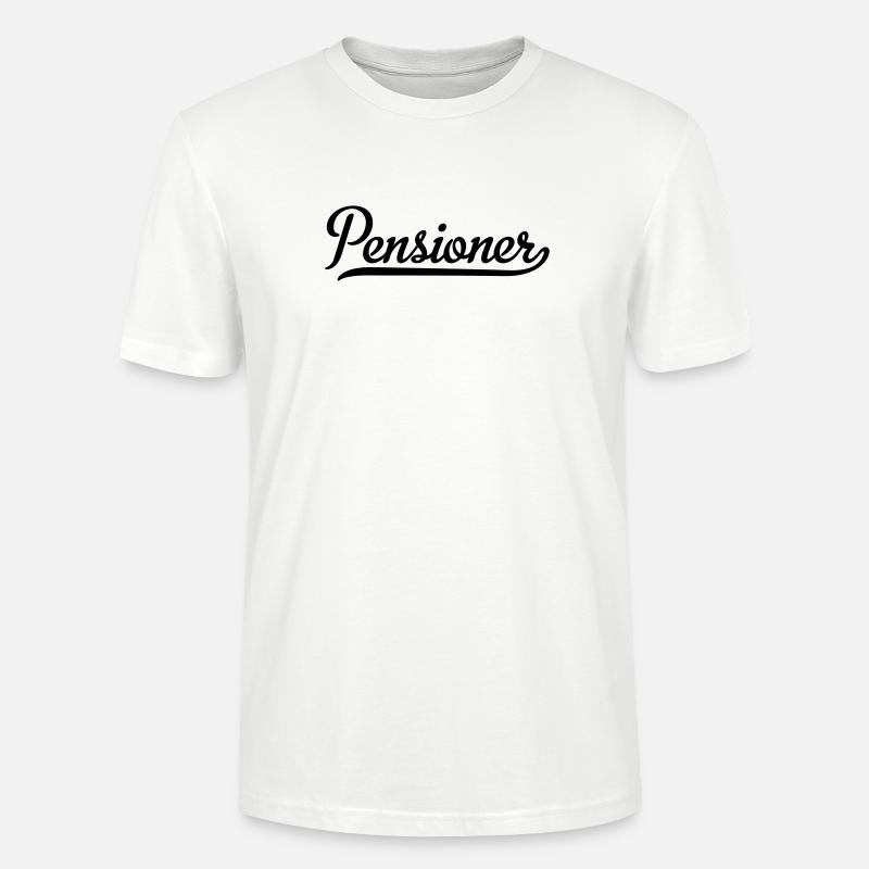 pensioner - Stanley/Stella Unisex Bio-T-Shirt CRAFTER - Weiß