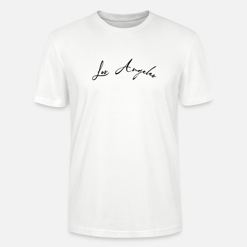 los angeles la - Stanley/Stella Unisex Bio-T-Shirt CRAFTER - Weiß
