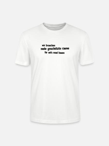 geschützte Räume - Stanley/Stella Unisex Bio-T-Shirt CRAFTER - Weiß