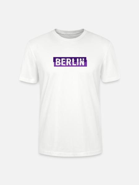Berlin - Grunge Slogan - Deutschland - Germany - Stanley/Stella Unisex Bio-T-Shirt CRAFTER - Weiß