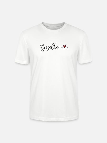 Geselle - Stanley/Stella Unisex Bio-T-Shirt CRAFTER - Weiß