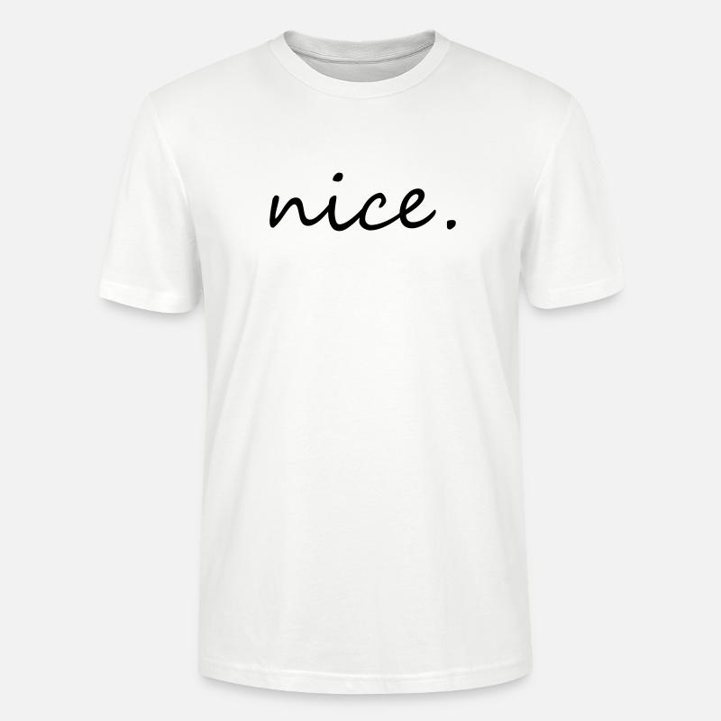 nice - Stanley/Stella CRAFTER Unisex Organic T-Shirt - white