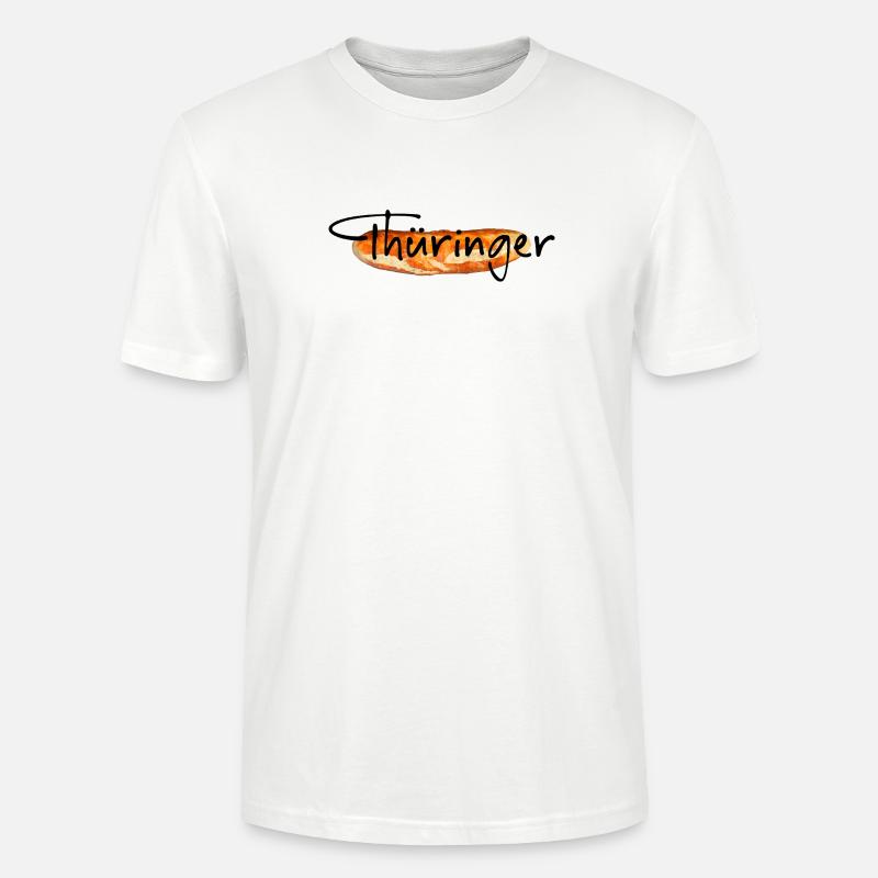 Thüringen Bratwurst - Stanley/Stella Unisex Bio-T-Shirt CRAFTER - Weiß