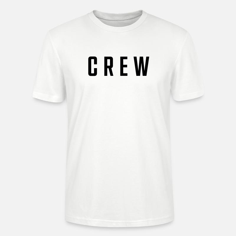Crew - Stanley/Stella Unisex Bio-T-Shirt CRAFTER - Weiß