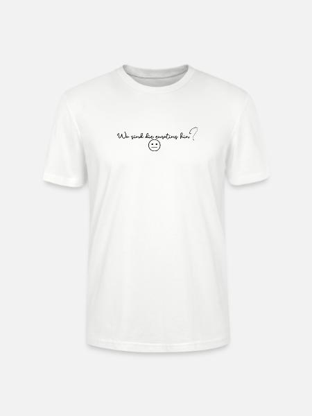 Wo sind die emotions hin? - Stanley/Stella Unisex Bio-T-Shirt CRAFTER - Weiß