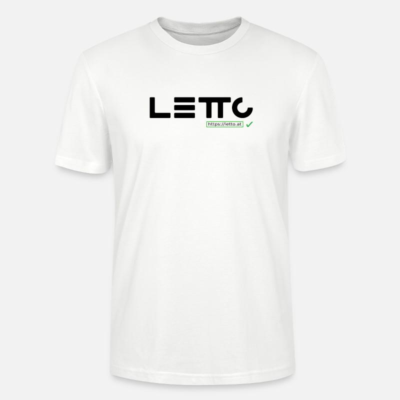 Logo_mit_Hackerl - T-shirt bio CRAFTER Stanley Stella Unisexe - blanc